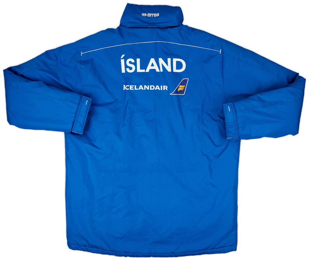 2012-13 Iceland Errea Hooded Rain Jacket - 8/10 - (XL)