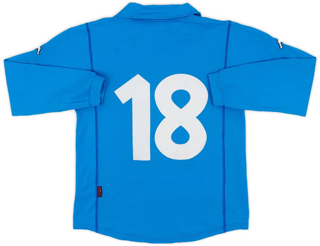 2001 Italy Women's Home L/S Shirt #18 - 6/10 - (L)