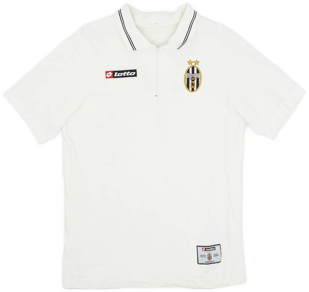 2001-02 Juventus Lotto 1/4 Zip Training Shirt - 7/10 - (M/L)