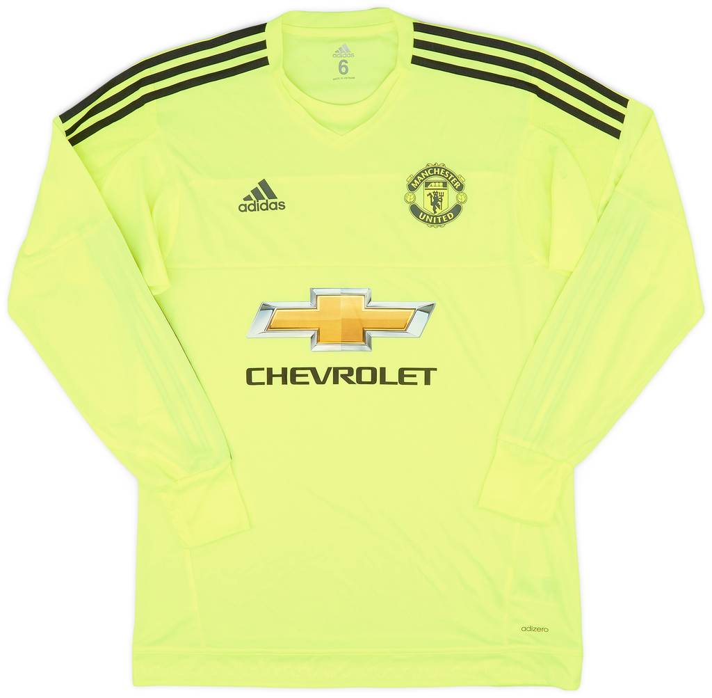 2015-16 Manchester United Player Issue GK Shirt - 7/10 - (M)