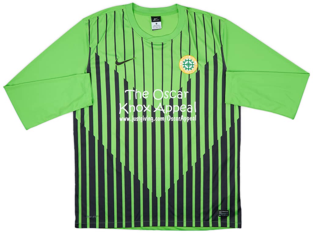 2012-13 Donegal Celtic Away L/S Shirt Miskimmin #9 - 10/10 - (XL)