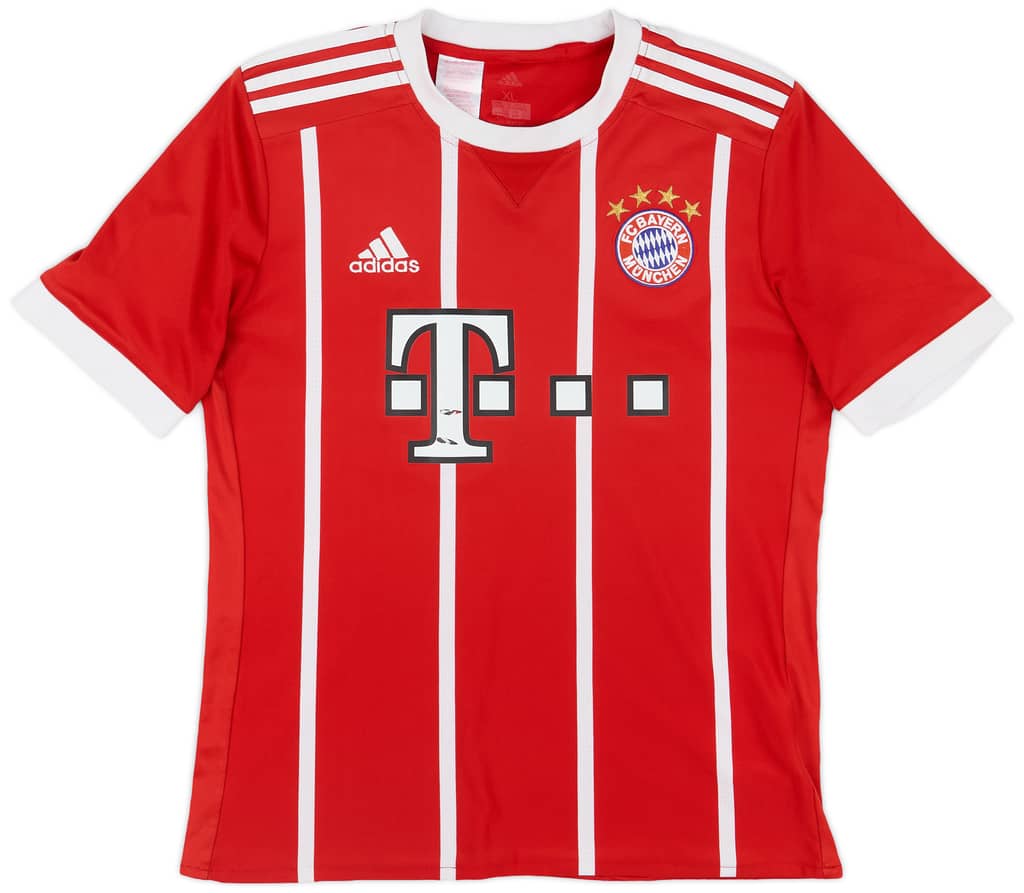 2017-18 Bayern Munich Home Shirt - 4/10 - (XL.Boys)