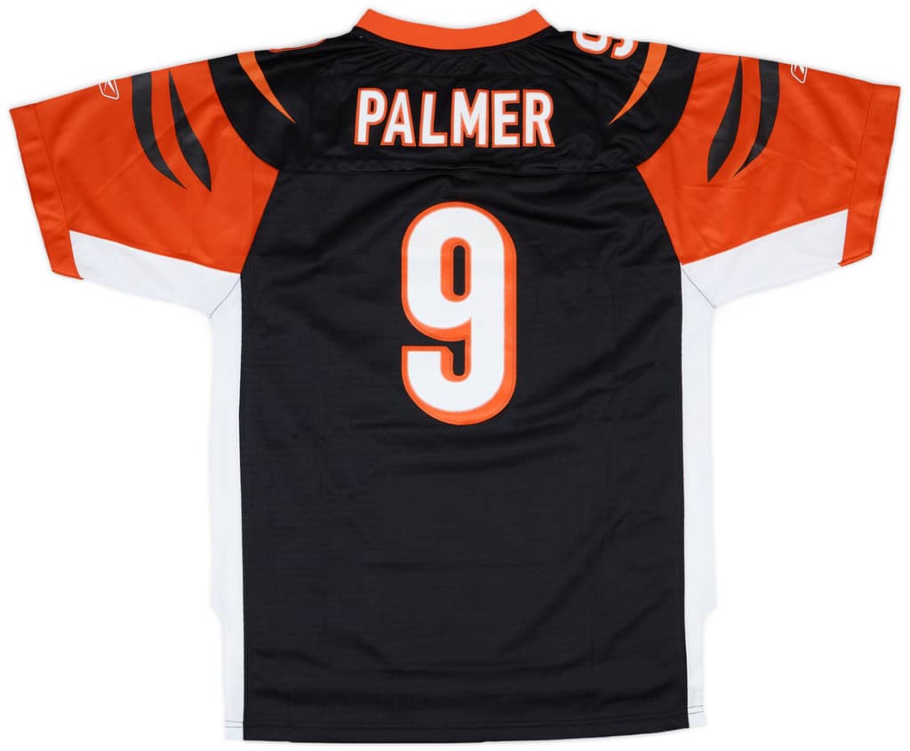 2008-10 Cincinnati Bengals Palmer #9 Reebok Premier Home Jersey - 9/10 - (XL.Boys)
