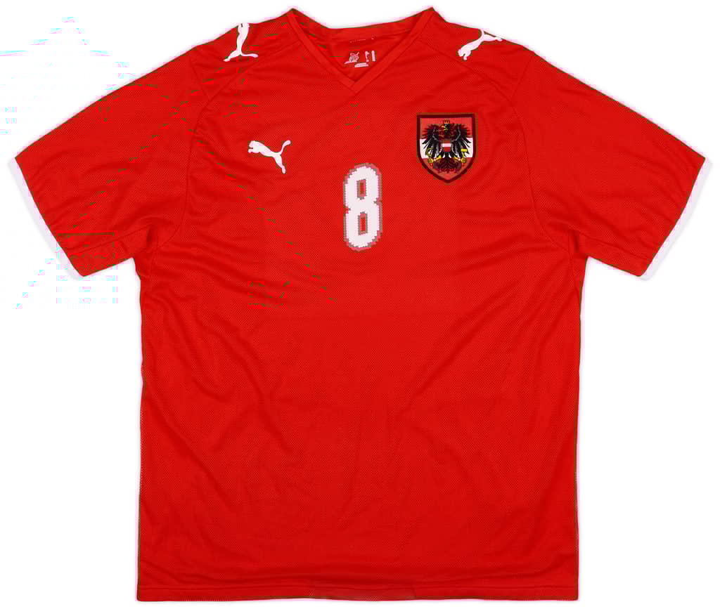 2008-09 Austria Home Shirt #8 - 8/10 - (XL)