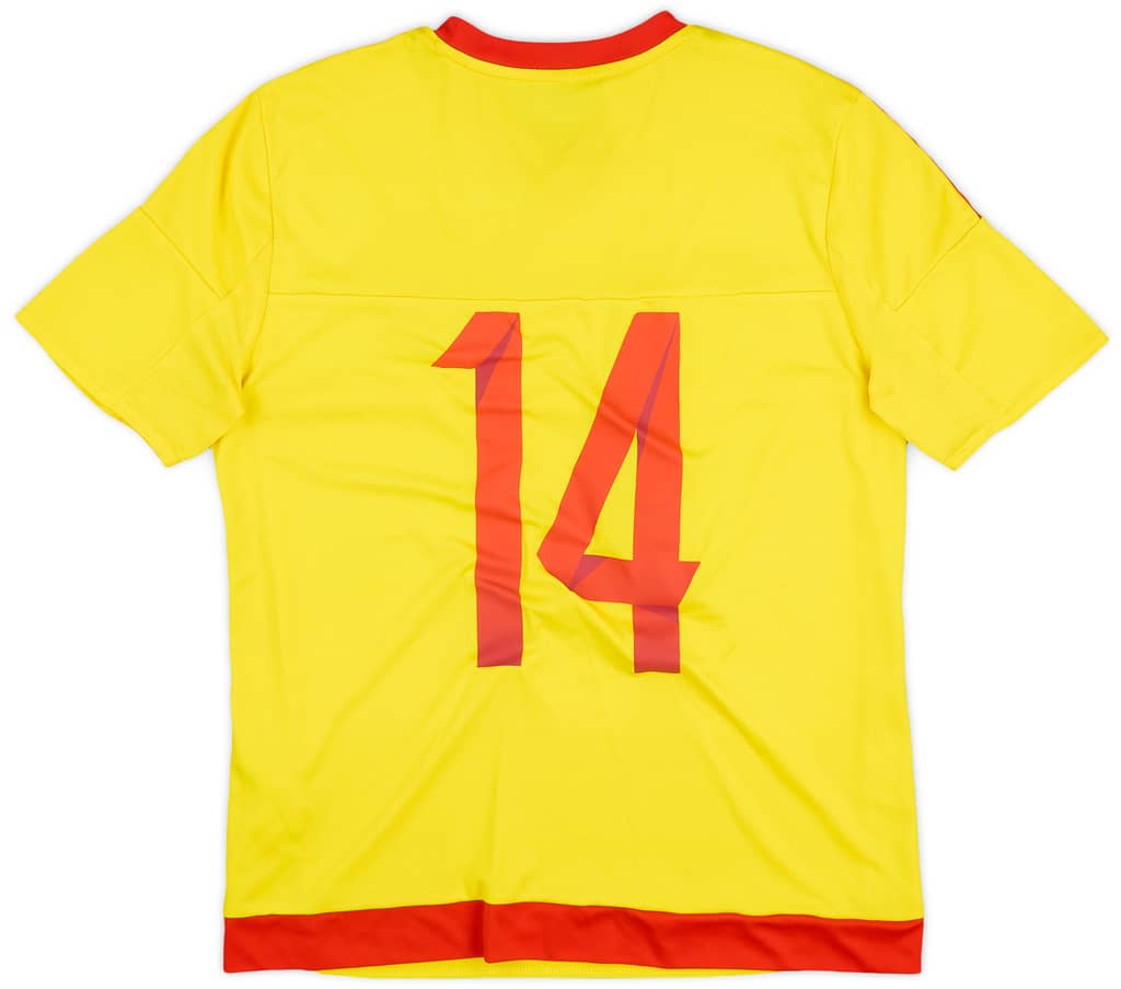 2015-16 Wales Away Shirt #14 - 10/10 - (L.Boys)