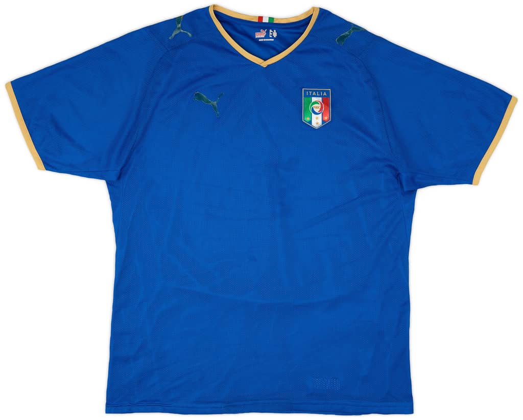 2007-08 Italy Home Shirt - 4/10 - (XL)