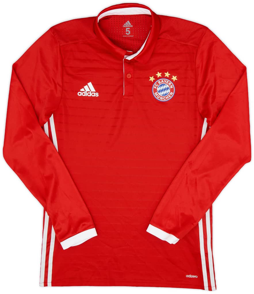 2016-17 Bayern Munich Player Issue Home Shirt - 8/10 - (S/M)