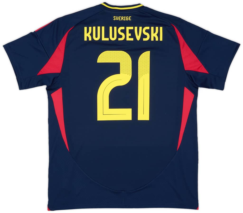 2024-25 Sweden Away Shirt Kulusevski #21