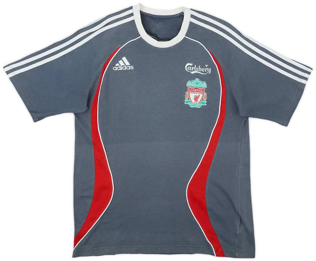 2006-07 Liverpool adidas Leisure Tee - 8/10 - (S)