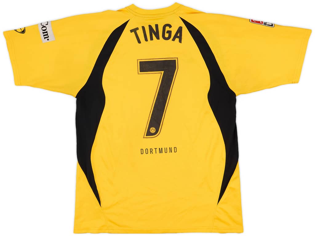 2006-07 Borussia Dortmund Christmas Shirt Tinga #7 - 5/10 - (L)