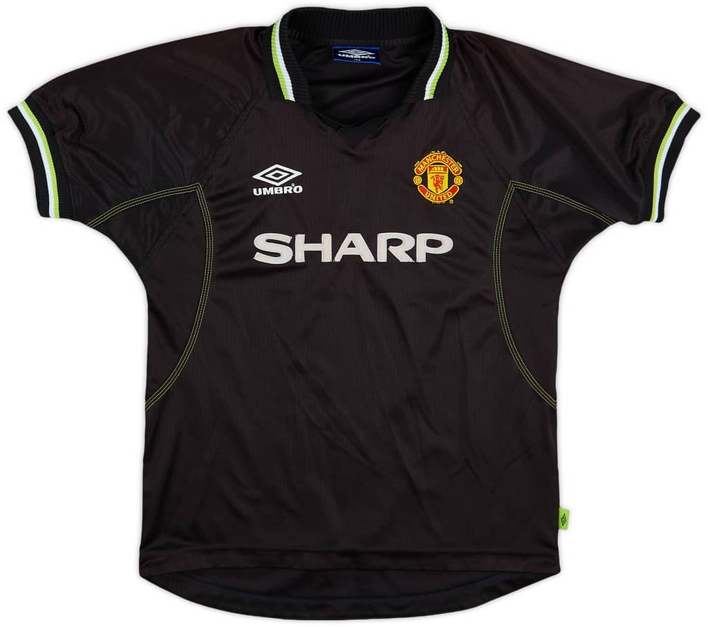1998-99 Manchester United Third Shirt - 7/10 - (L.Boys)