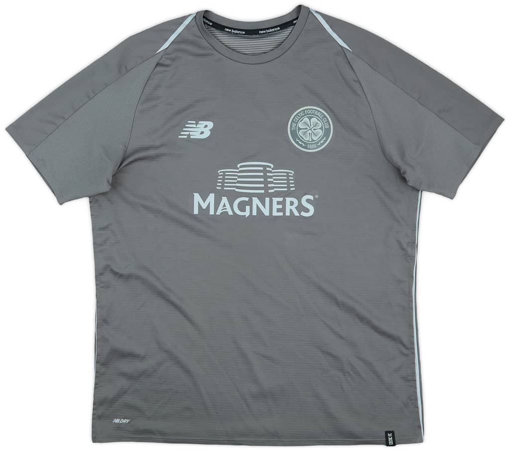 2019-20 Celtic New Balance Training Shirt - 8/10 - (L)