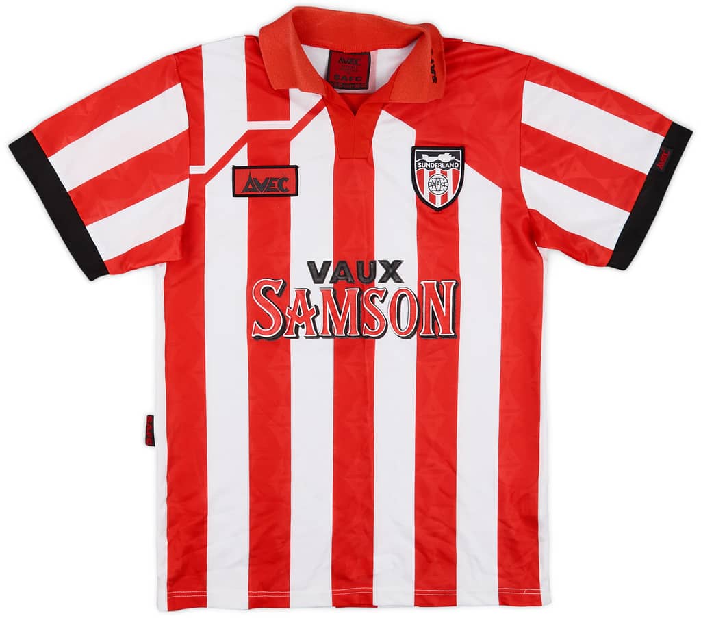 1994-96 Sunderland Home Shirt - 8/10 - (S.Boys)