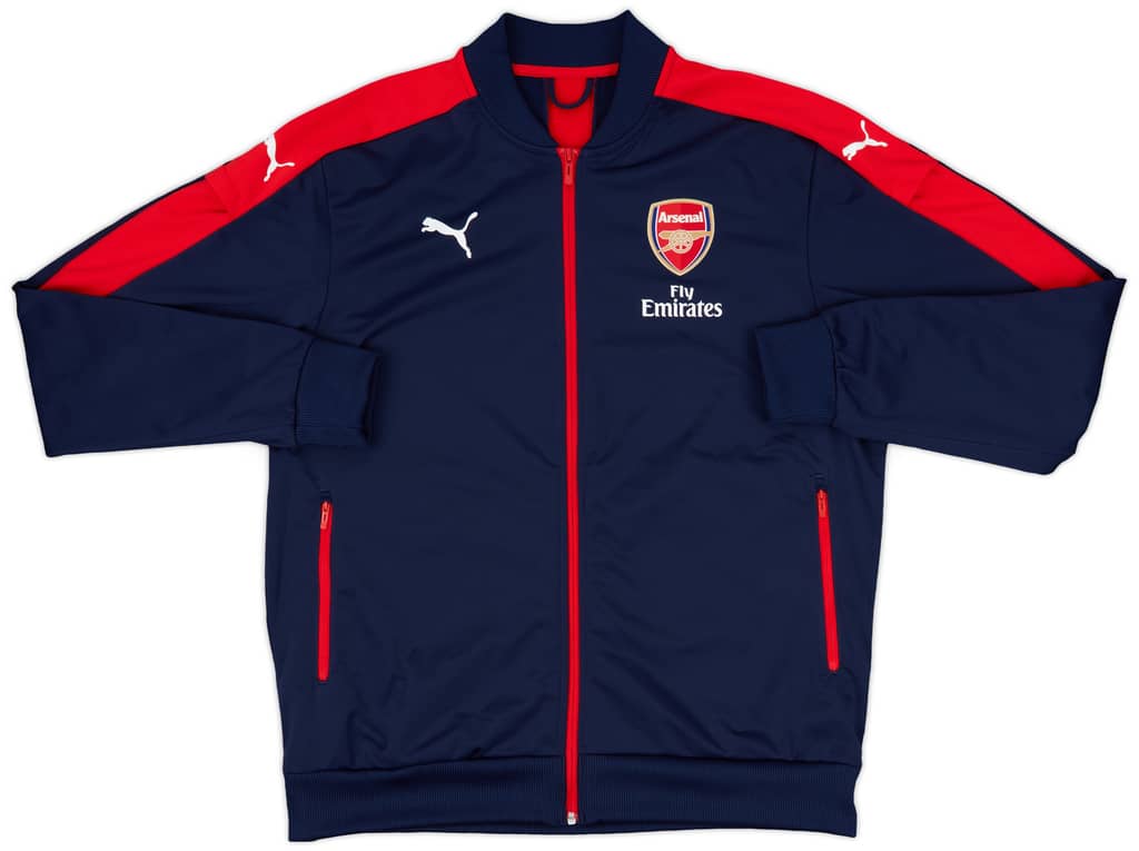 2016-17 Arsenal Puma Track Jacket - 9/10 - (XL)