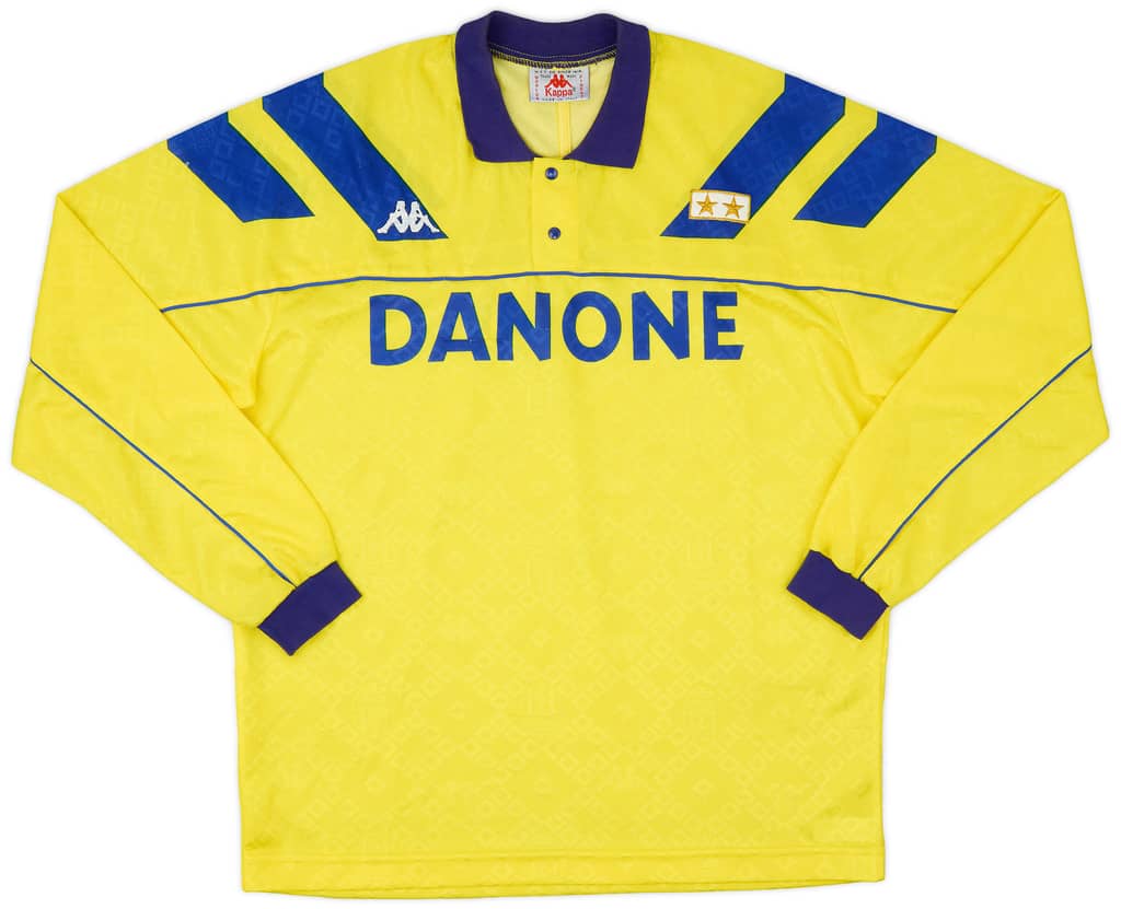 1992-94 Juventus Away L/S Shirt - 8/10 - (L)