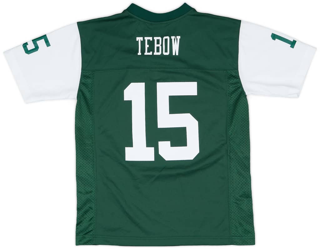 2012 New York Jets Tebow #15 NFL Replica Home Jersey - 8/10 - (M.Boys)