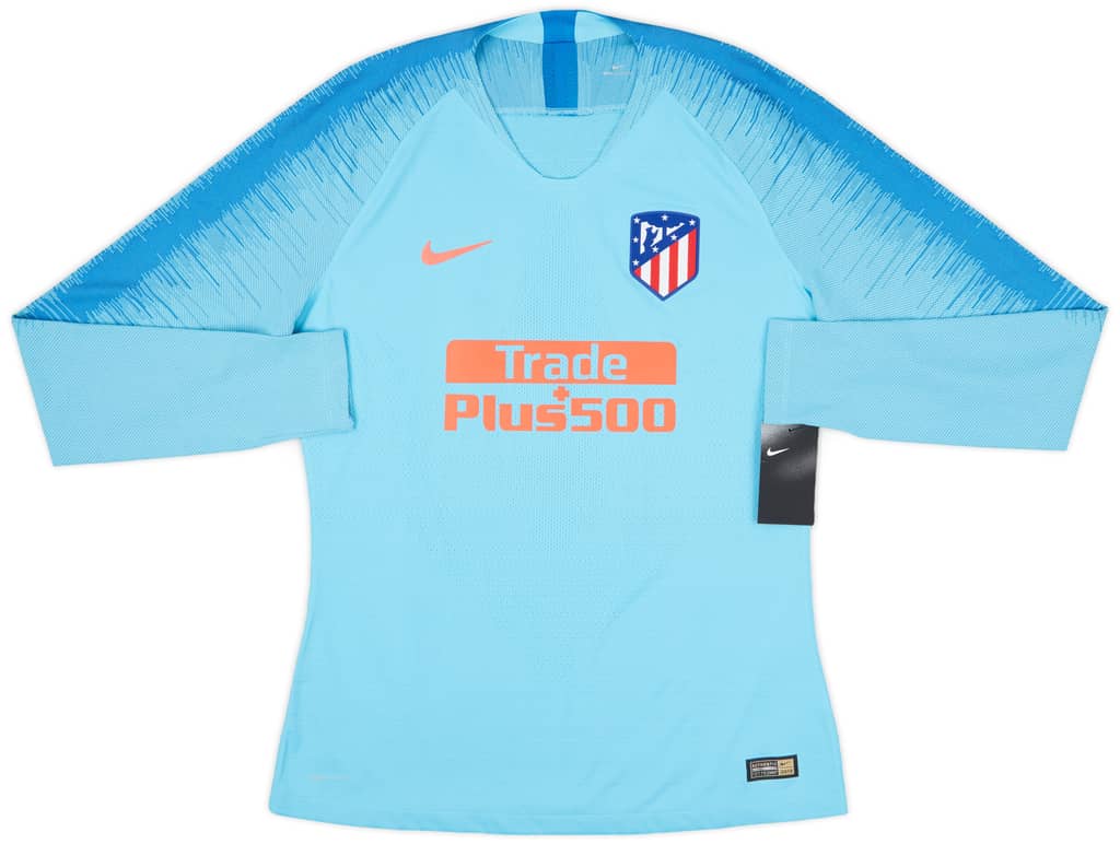 2018-19 Atletico Madrid Player Issue Away L/S Shirt Rodrigo #14 (L)