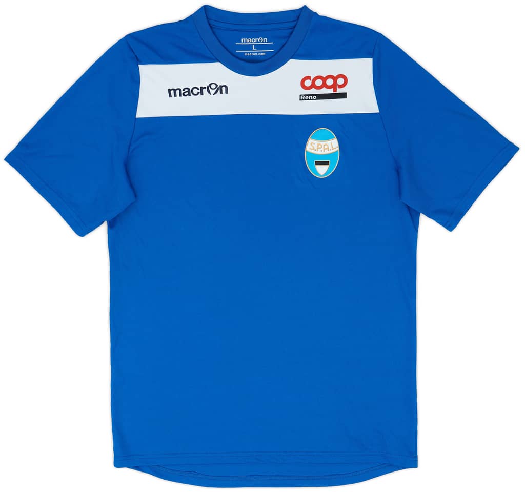 2017-18 SPAL Macron Training Shirt - 9/10 - (L)