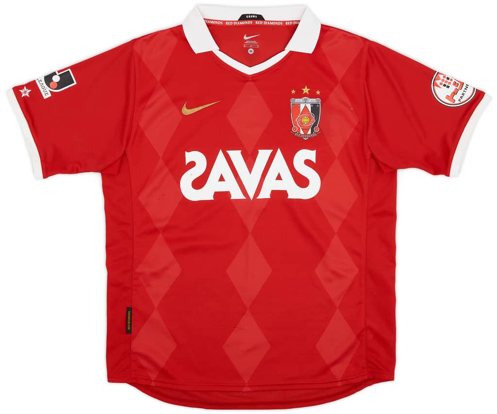 2010 Urawa Red Diamonds Home Shirt - 7/10 - (M)