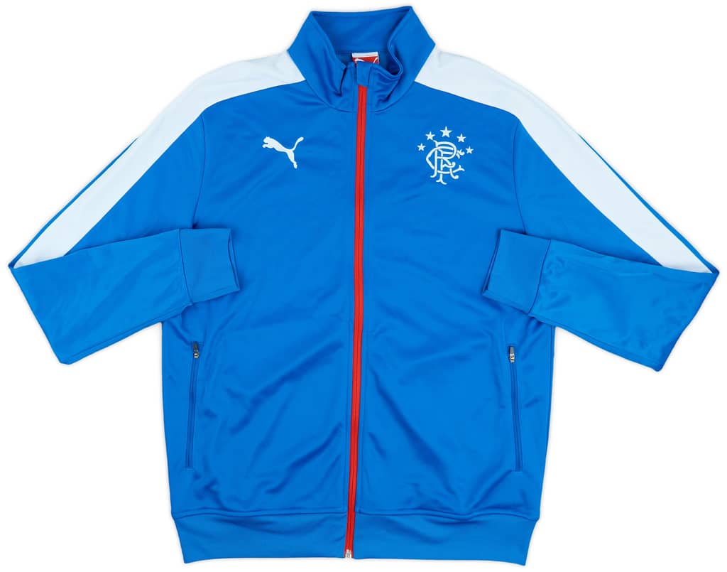 2014-15 Rangers Puma Track Jacket - 9/10 - (M)