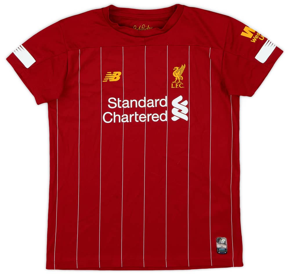 2019-20 Liverpool Home Shirt - 7/10 - (S.Boys)