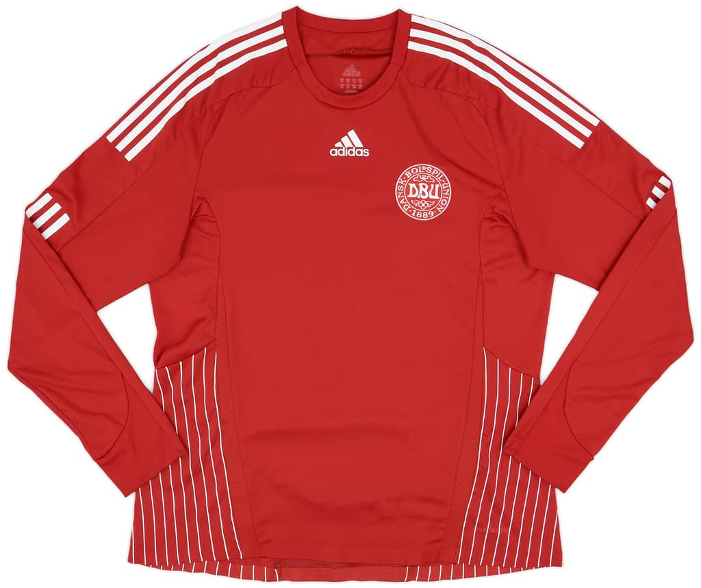 2007-10 Denmark Player Issue Home L/S Shirt - 9/10 - (XL)