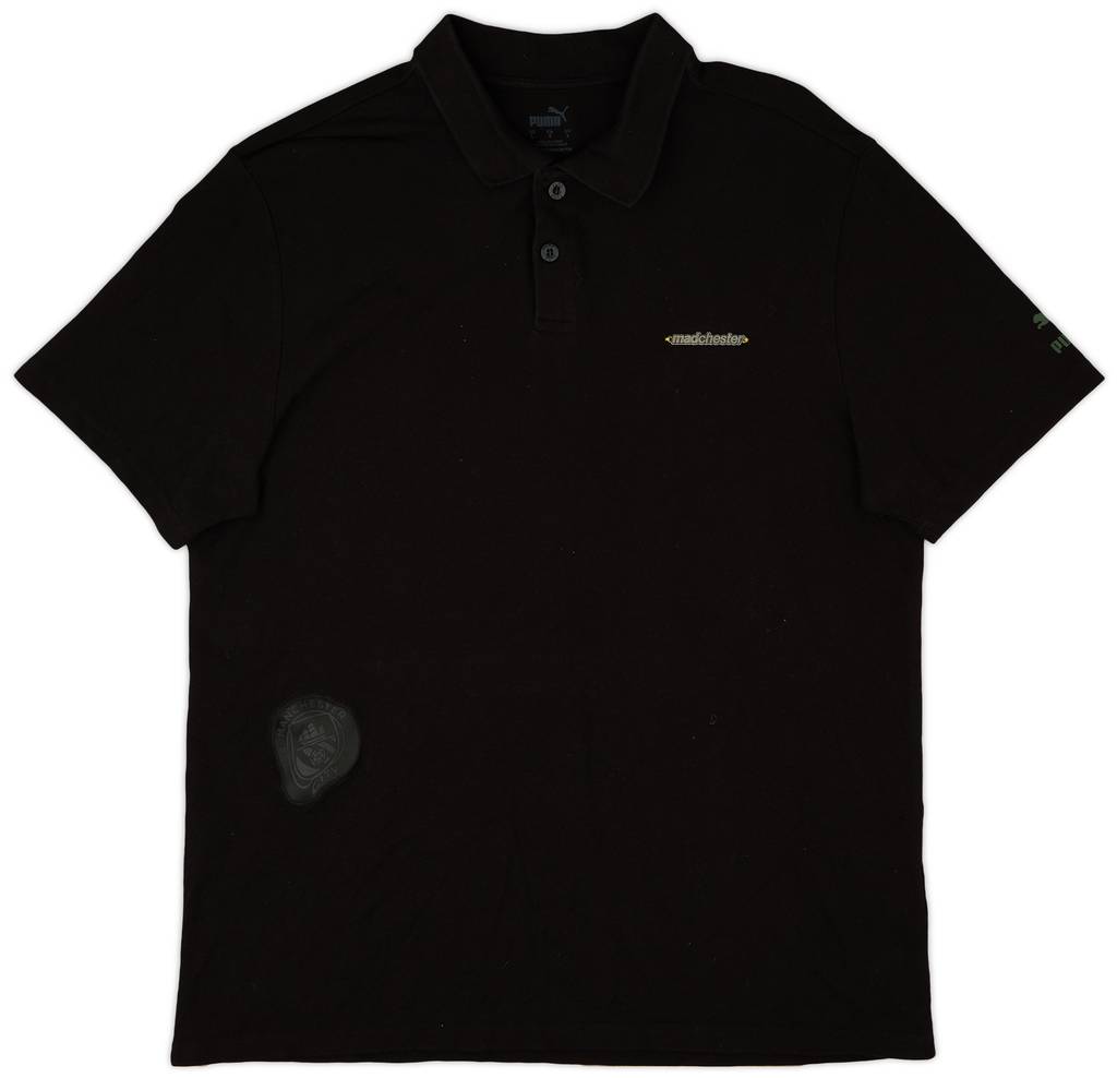2021-22 Manchester City 'Madchester' Puma Polo Shirt - 8/10 - (L)