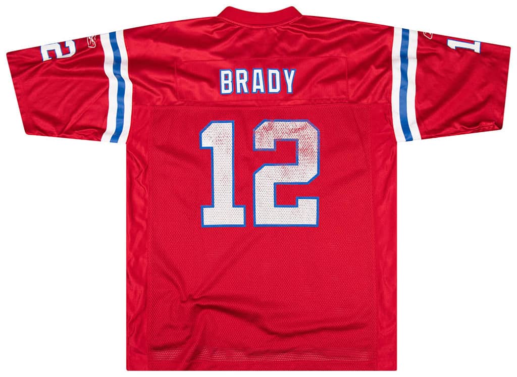 リーボック NFL ニューイングランド・ペイトリオッツ Brady New England Patriots Tom Brady #12 Football NFL Reebok