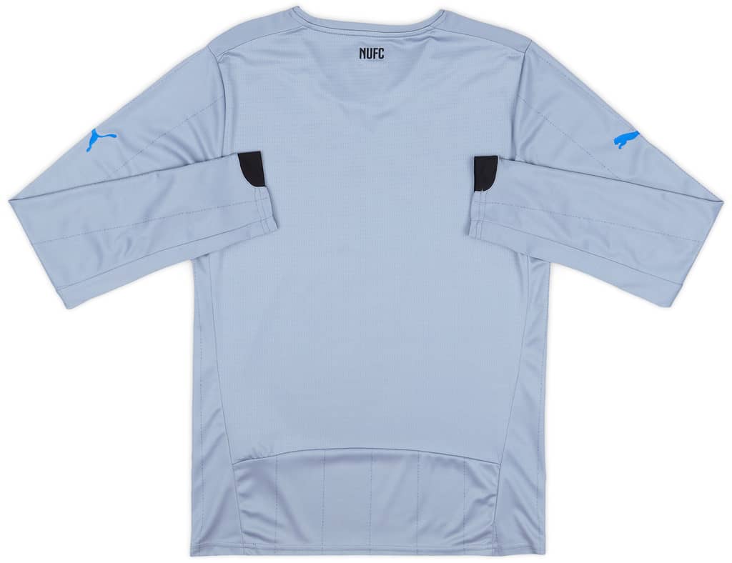 2014-15 Newcastle Player Issue Away L/S Shirt (M)