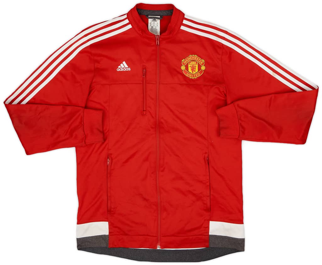 2015-16 Manchester United adidas Track Jacket - 5/10 - (M)