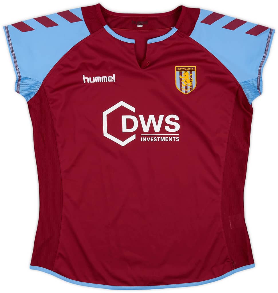 2005-06 Aston Villa Home Shirt - 8/10 - (Women's L)