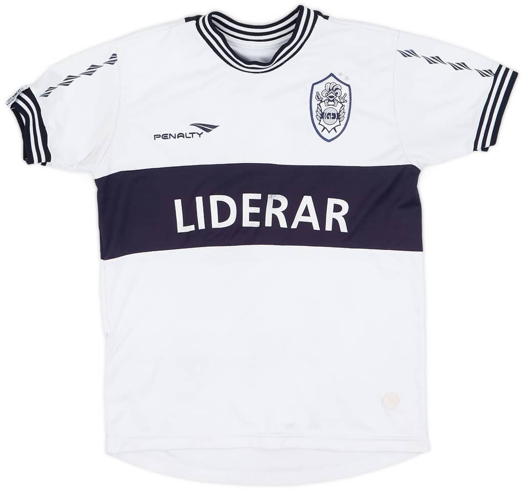 2014-15 Gimnasia y Esgrima La Plata Home Shirt - 6/10 - (XL.Boys)