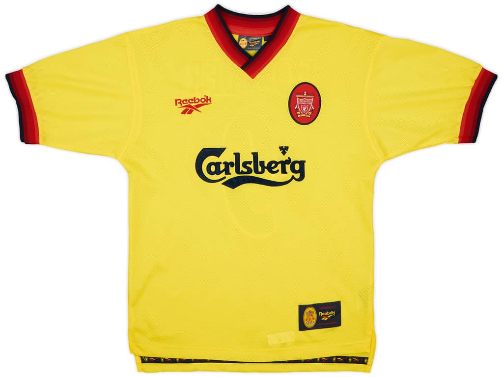 1997-99 Liverpool Away Shirt Fowler #9 - 10/10 - (S)