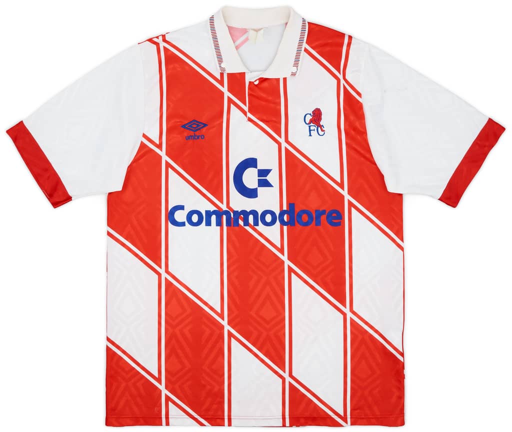 1990-92 Chelsea Away Shirt - 7/10 - (L)