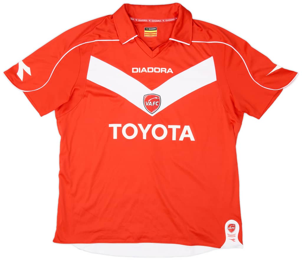 2008-09 Valenciennes Home Shirt Audel #7 - 7/10 - (XL)