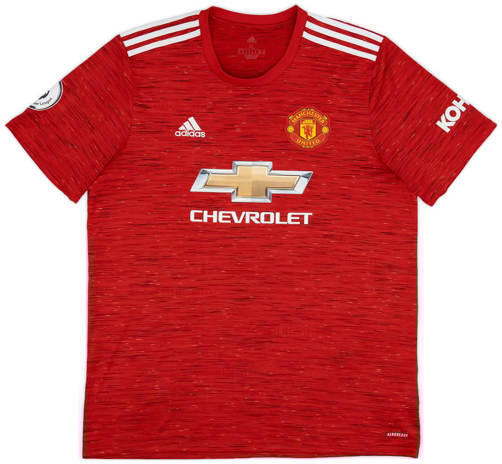 2020-21 Manchester United Home Shirt Rashford #10 - 6/10 - (XL)