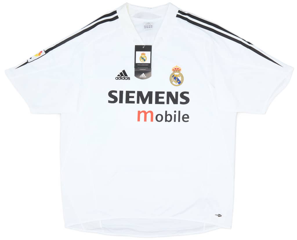 2004-05 Real Madrid Home Shirt Beckham #23 (XL)