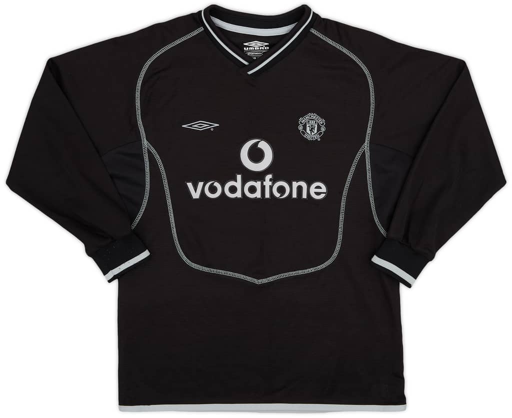 2000-02 Manchester United GK Shirt - 8/10 - (L.Boys)