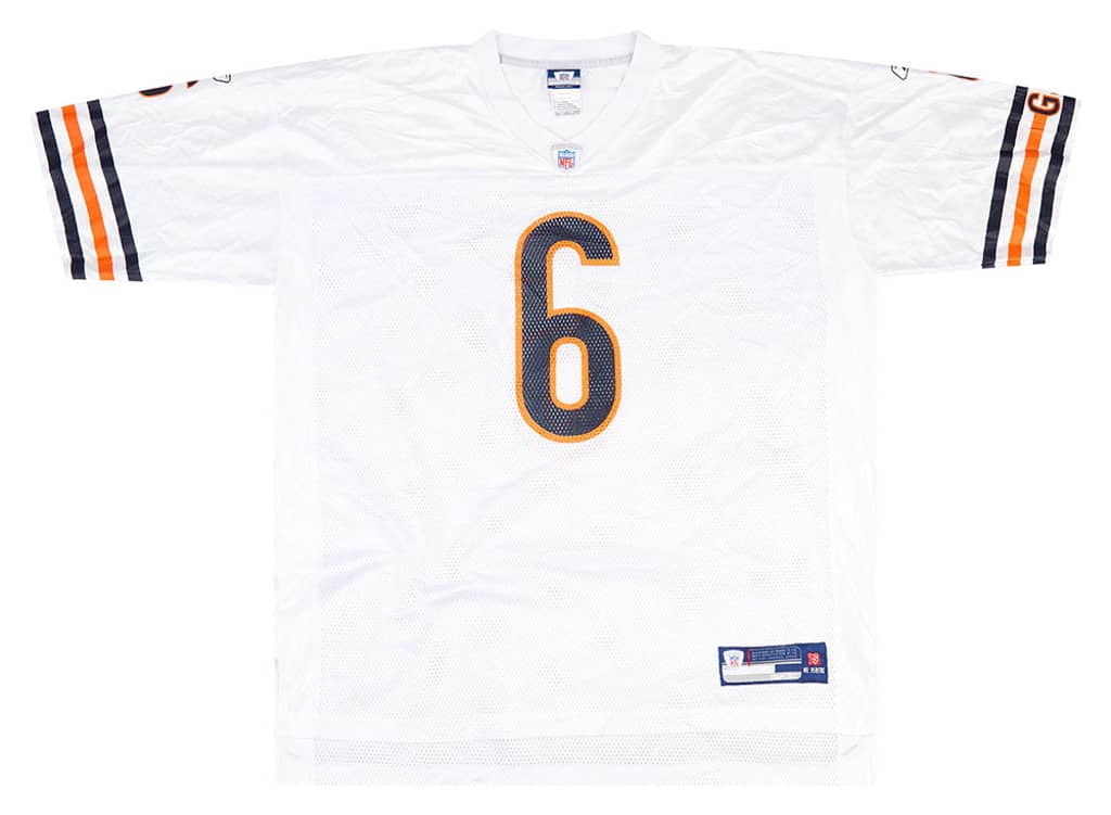 2009 Chicago Bears Cutler #6 Reebok On Field Jersey (Away) XXL