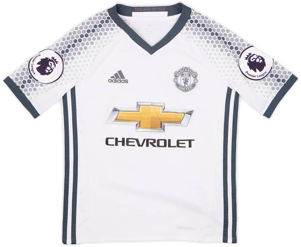 2016-17 Manchester United Third Shirt Pogba #6 - 7/10 - (S.Boys)