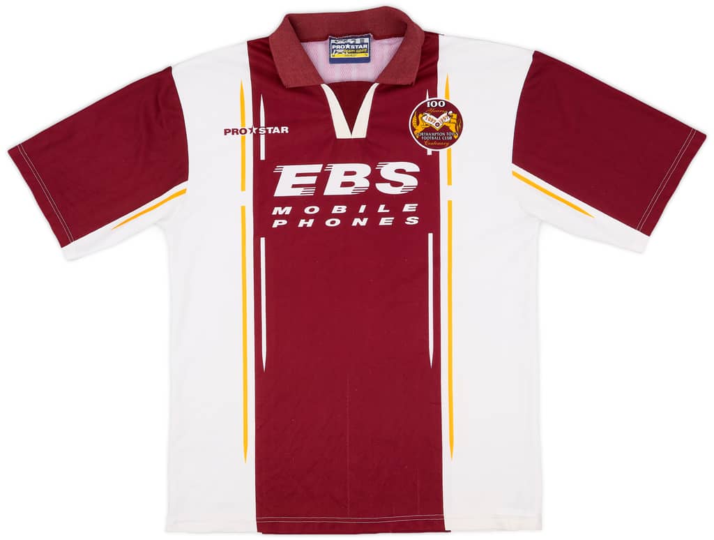 1997-98 Northampton Centenary Home Shirt - 6/10 - (M)