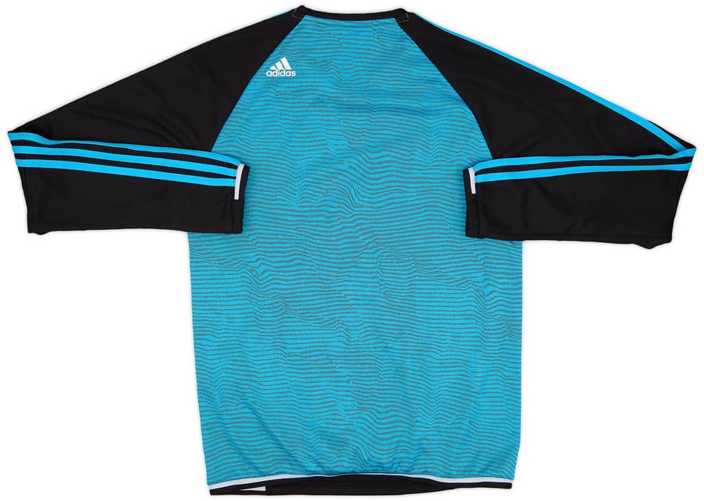 2010-11 Olympique Marseille adidas Training L/S Shirt - 8/10 - (S)