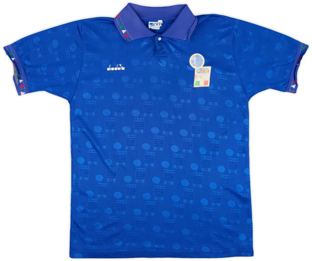 1994 Italy Home Shirt - 4/10 - (L)