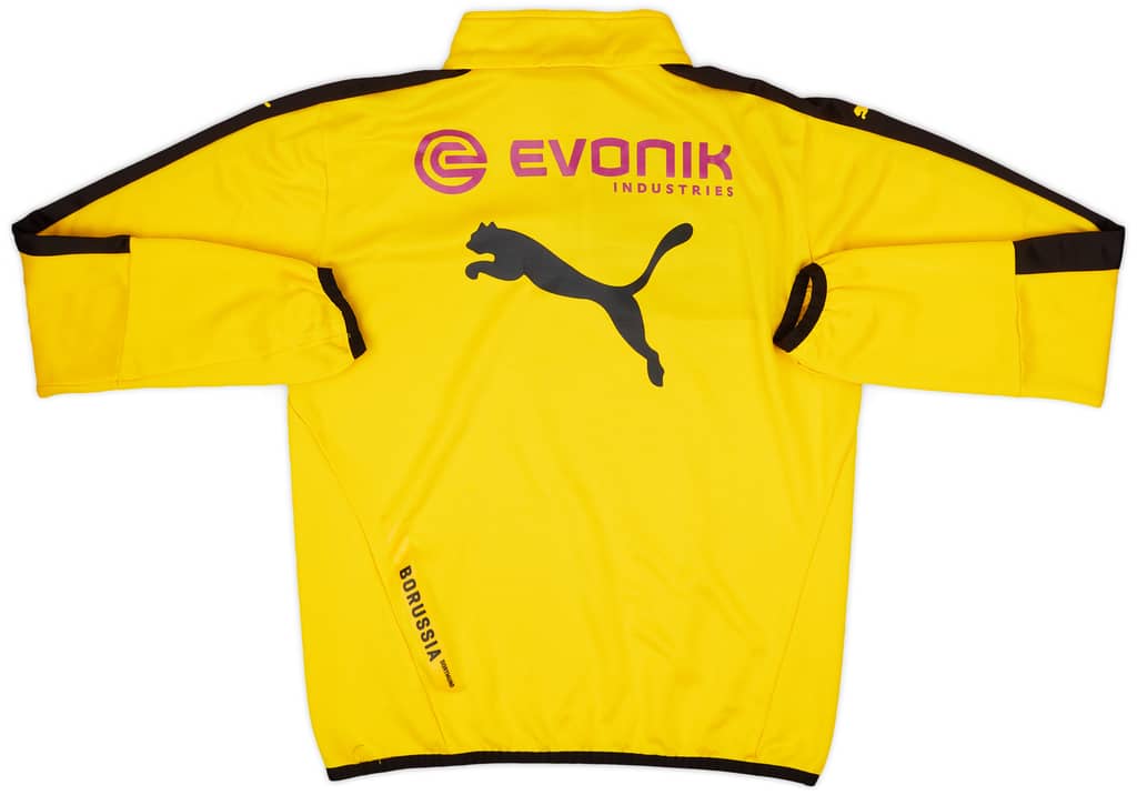 2014-15 Borussia Dortmund Player Issue Puma Track Jacket #15 - 6/10 - (M)