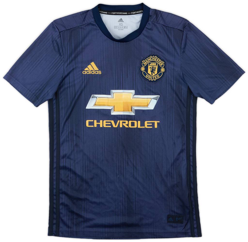 2018-19 Manchester United Third Shirt - 9/10 - (XS)