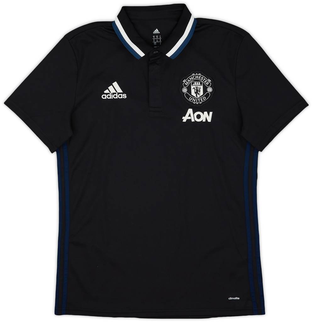 2016-17 Manchester United adidas Polo Shirt - 8/10 - (M)