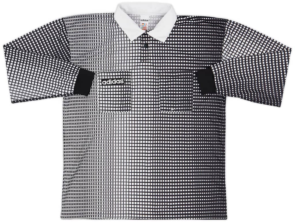 1990s adidas Referee Template L/S Shirt - 6/10 - (L)
