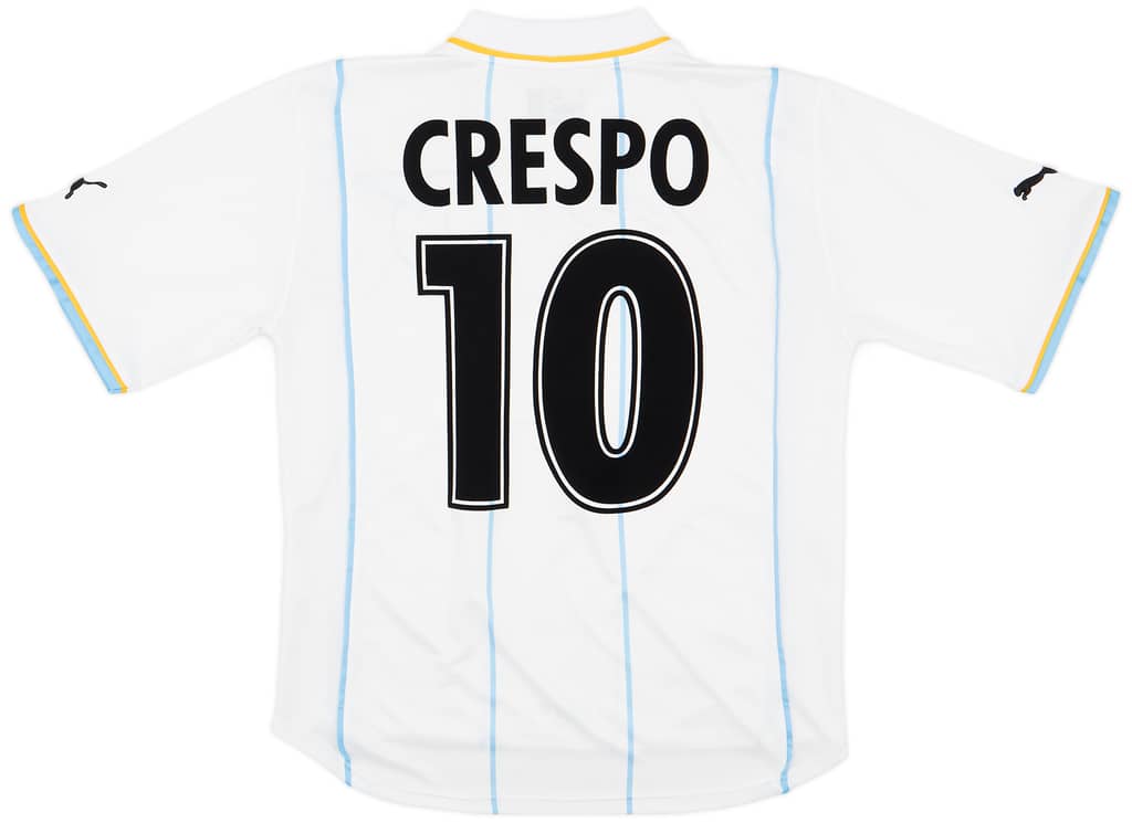 2001-02 Lazio European Home Shirt Crespo #10 - 7/10 - (S)