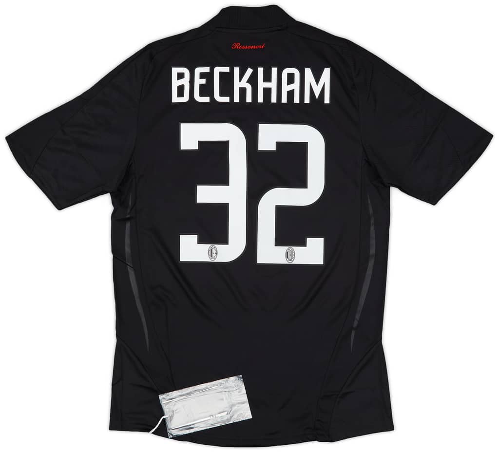 2008-09 AC Milan Third Shirt Beckham #32 (S)