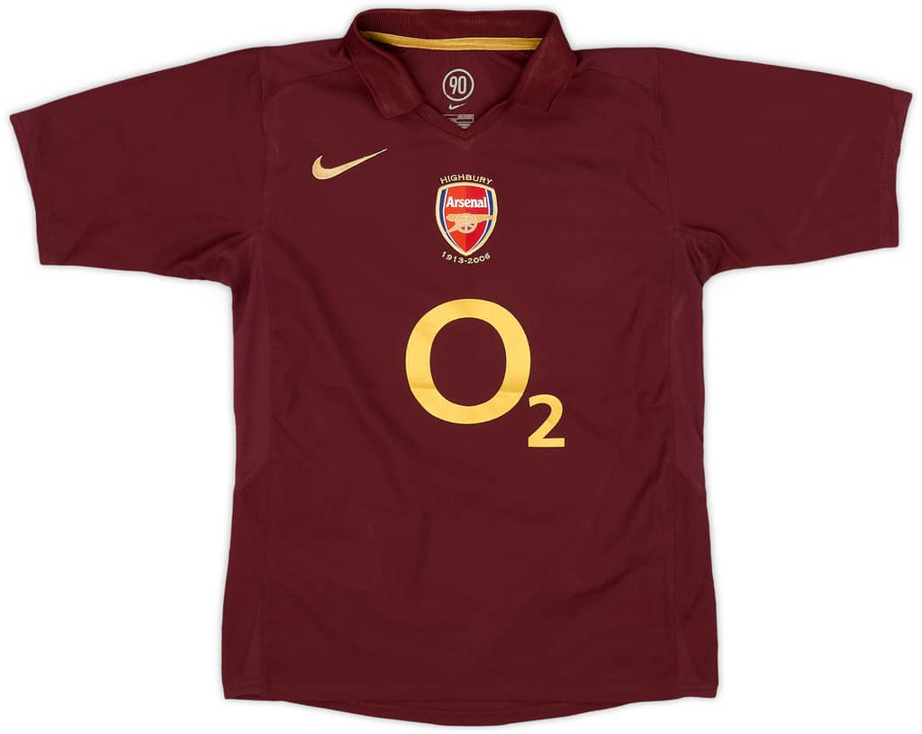 2005-06 Arsenal Home Shirt - 9/10 - (M.Boys)